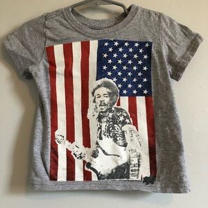 Jimi Hendrix T-shirt.
